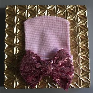 NEWBORN beanie hospital hat pink
